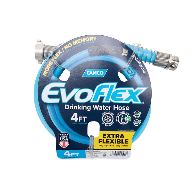 Camco 22594 EvoFlex 25' RV & Marine Drinking Water Hose – 5/8"