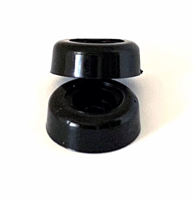 JR Products Door Stop Bumper (11005) – Color: Black