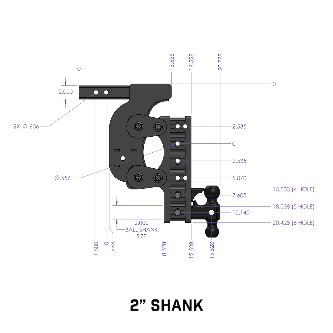 Gen-Y Hitch Gh-1124 Trailer Hitch Ball Mount - image 6