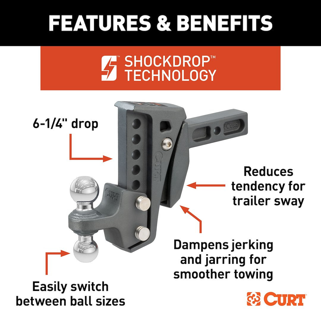 Curt 45951 Trailer Hitch Ball Mount - image 3