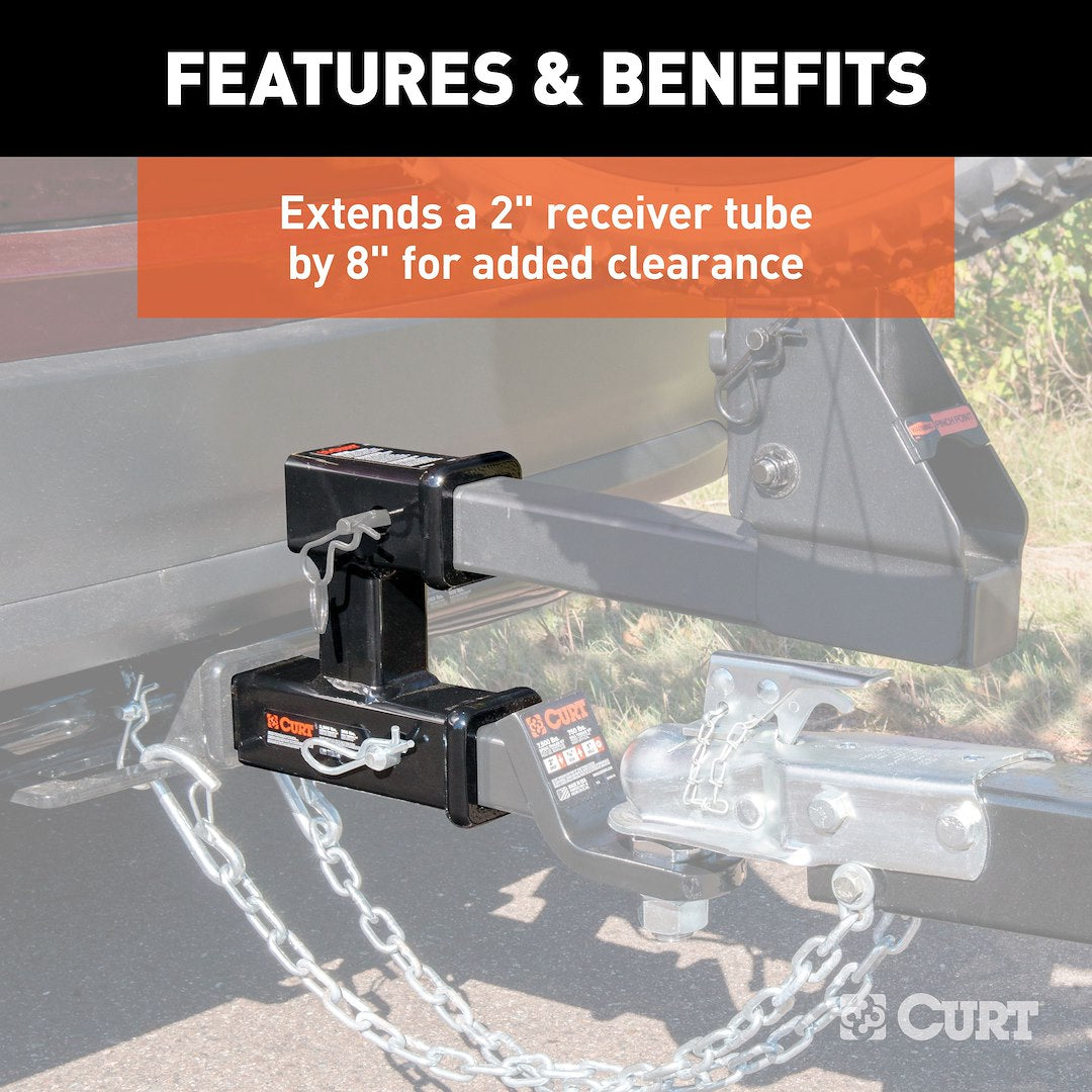 Curt 45792 Trailer Hitch Extension - image 2