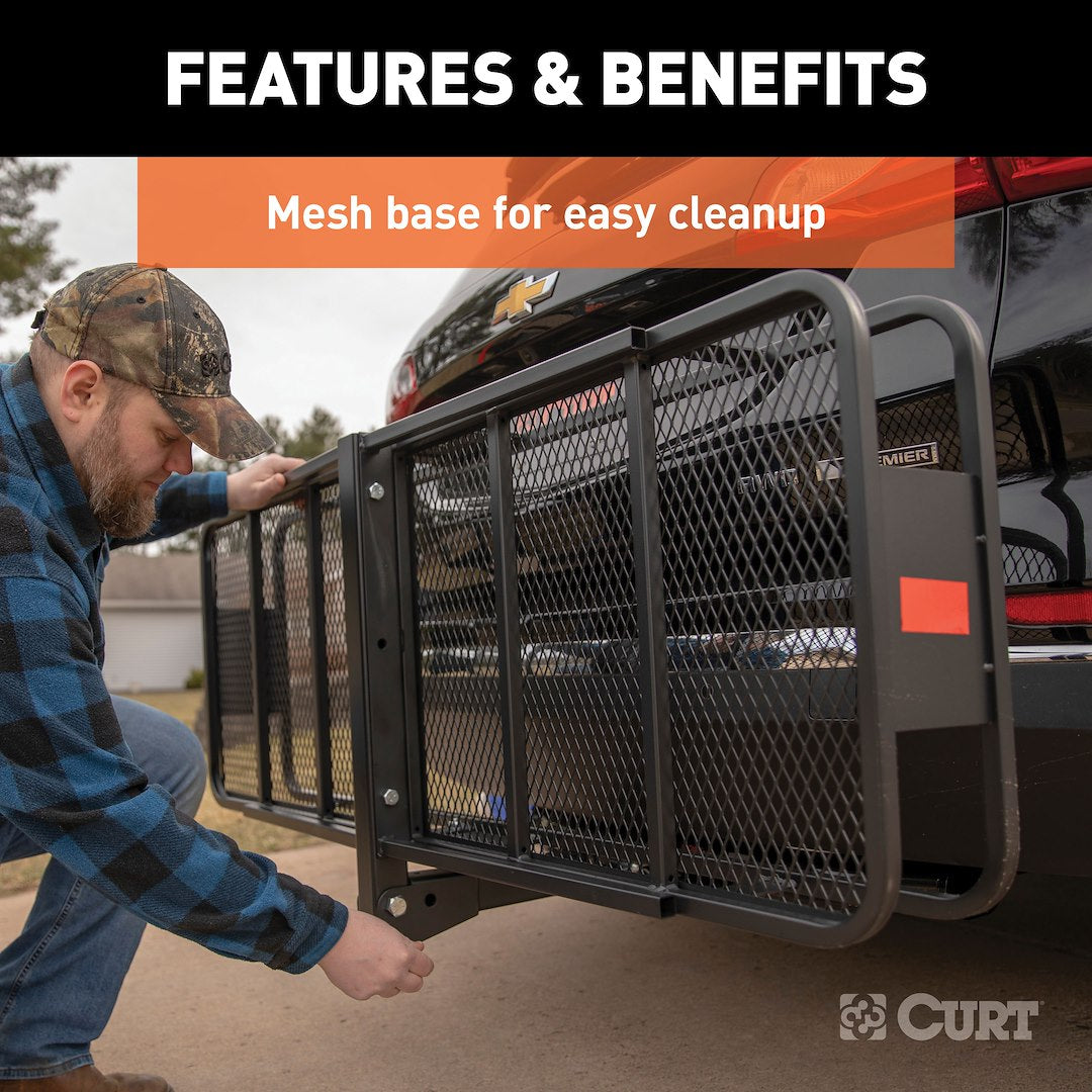 Curt 18151 Trailer Hitch Cargo Carrier - image 8