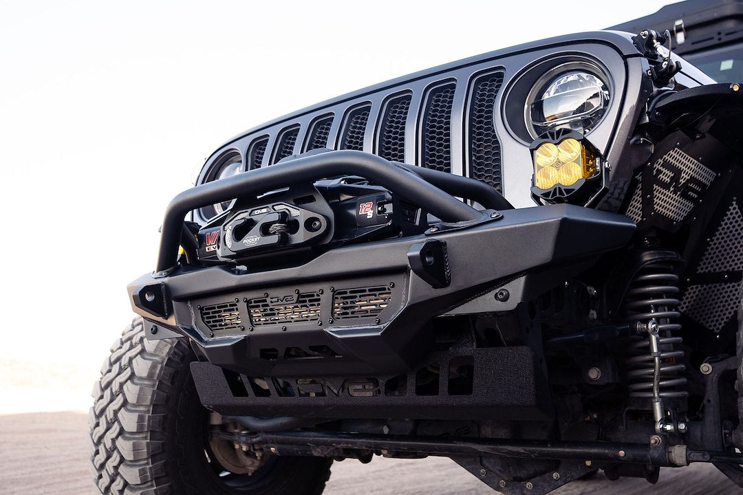DV8 Offroad FBJL-09 Spec Series Modular Steel Bumper