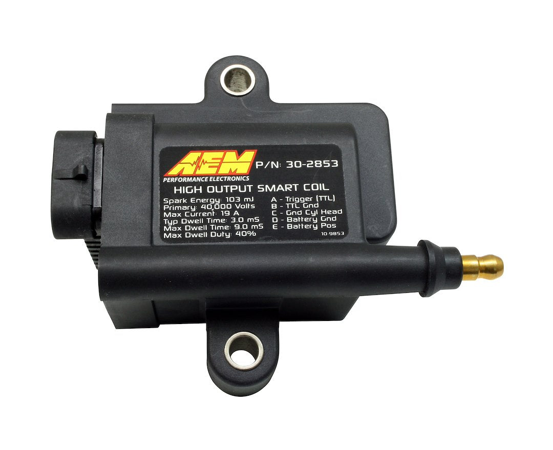 AEM Electronics High Output Inductive Smart Coil Male/ HEI Ignition Coil 30-2853 - image 4