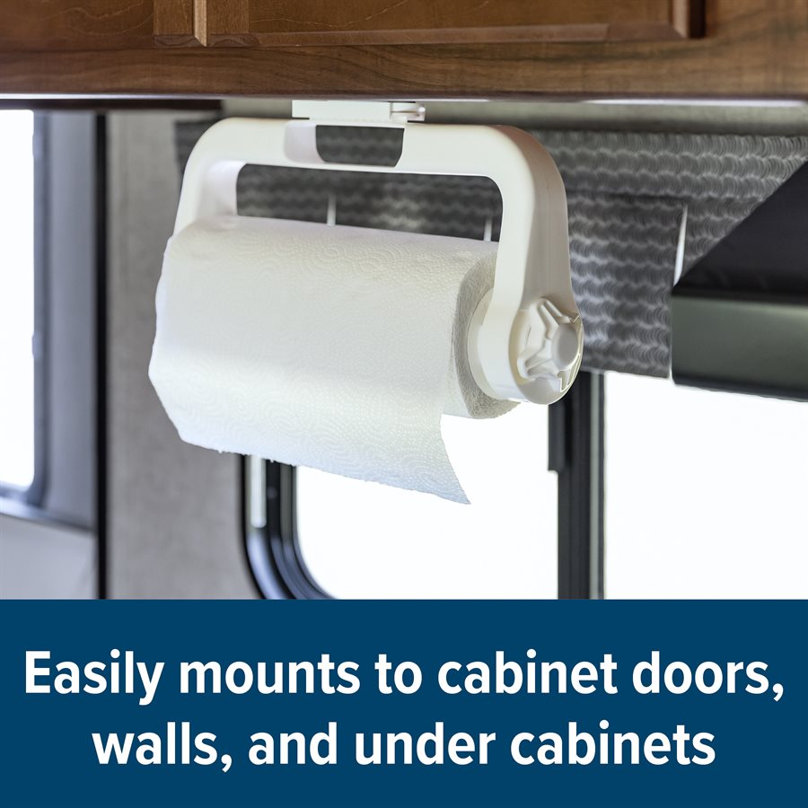 Camco Paper Towel Holder (57114) – Material: Plastic