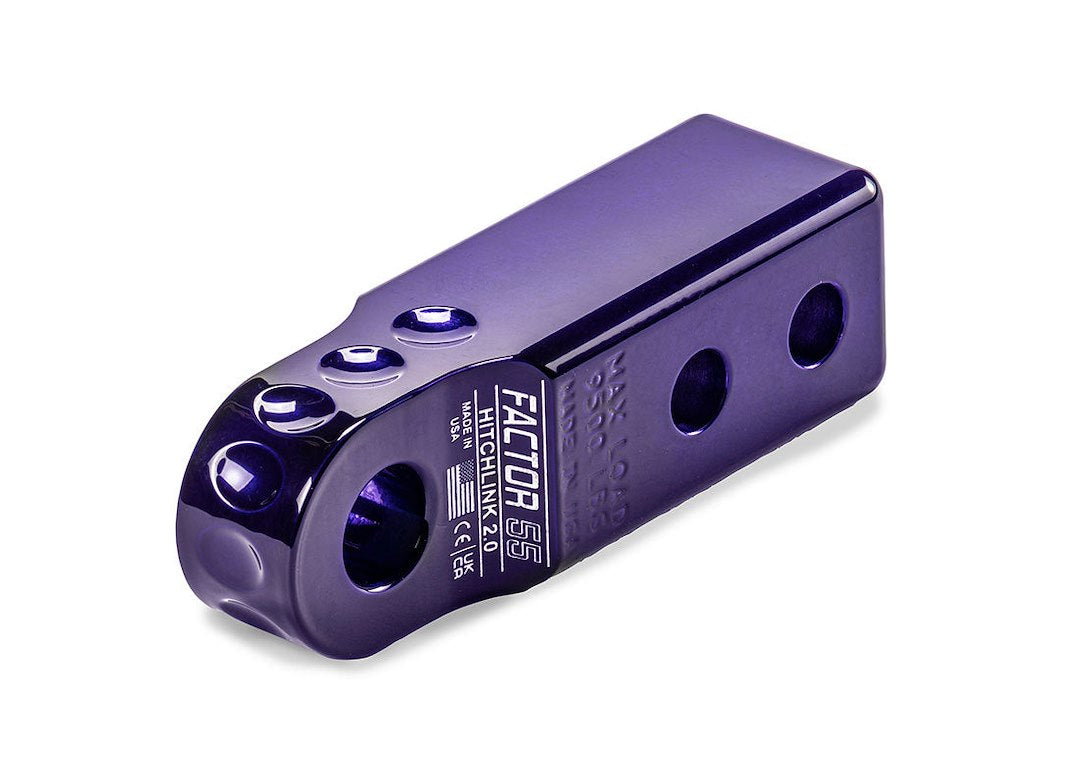 Factor 55 00020-15 Purple HitchLink 2.0 D-Ring Mount