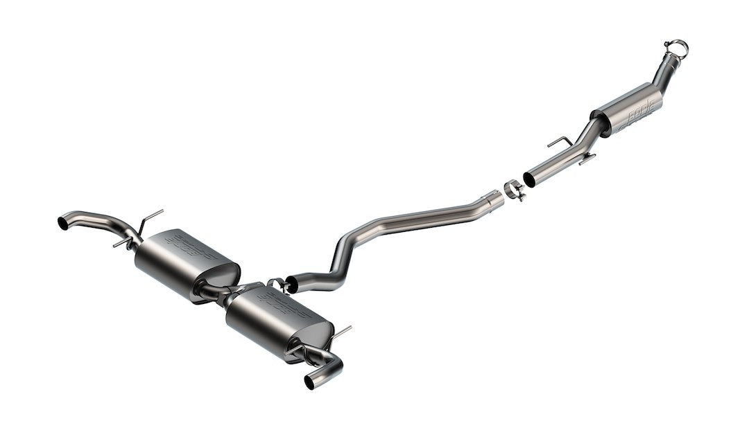 Borla S-Type Cat Back System Single Dual Exhaust System Kit 140933 - image 1