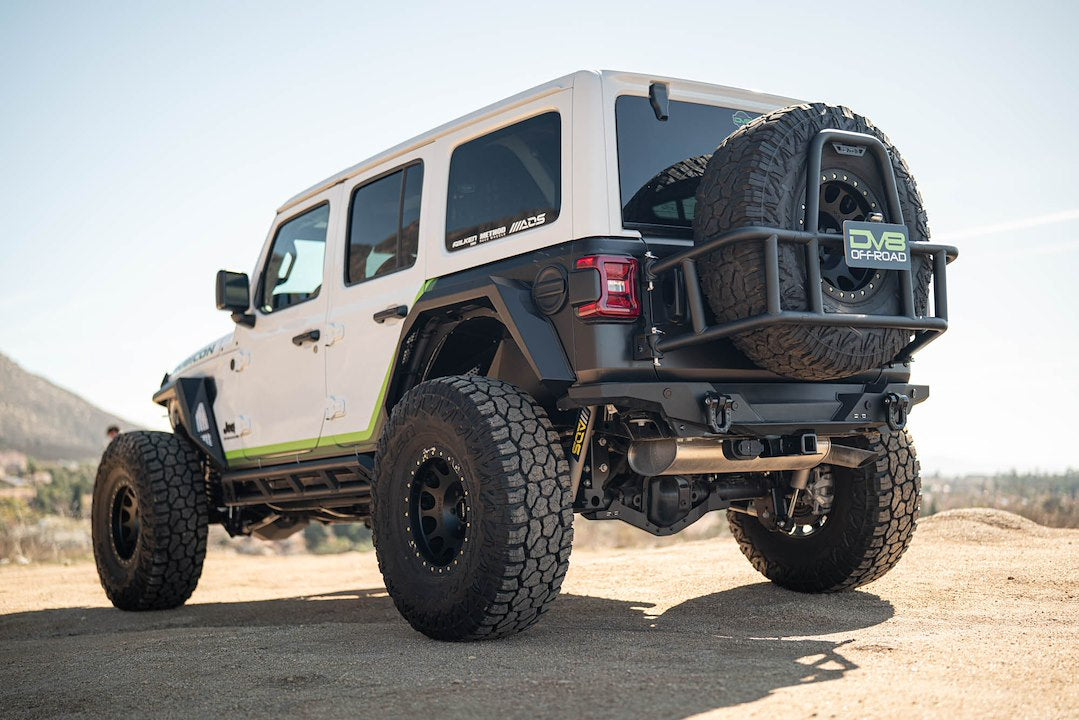 DV8 Offroad FDJL-09 Armor Steel Flat Fender Flares