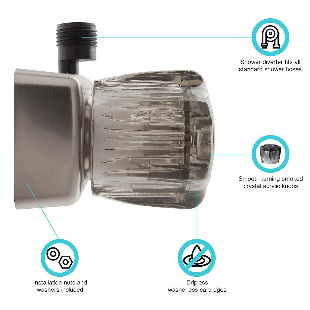 Dura Faucet Df-Sa100s-Sn Shower Control Valve - image 4