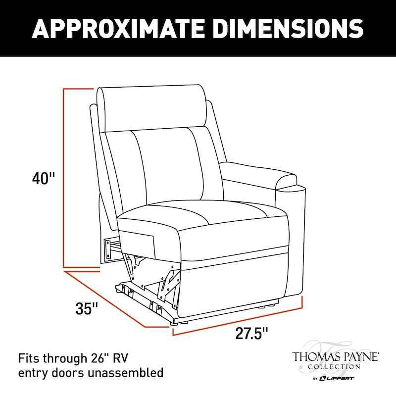 Thomas Payne Heritage Series Left-Hand Recliner – Millbrae 2020129263