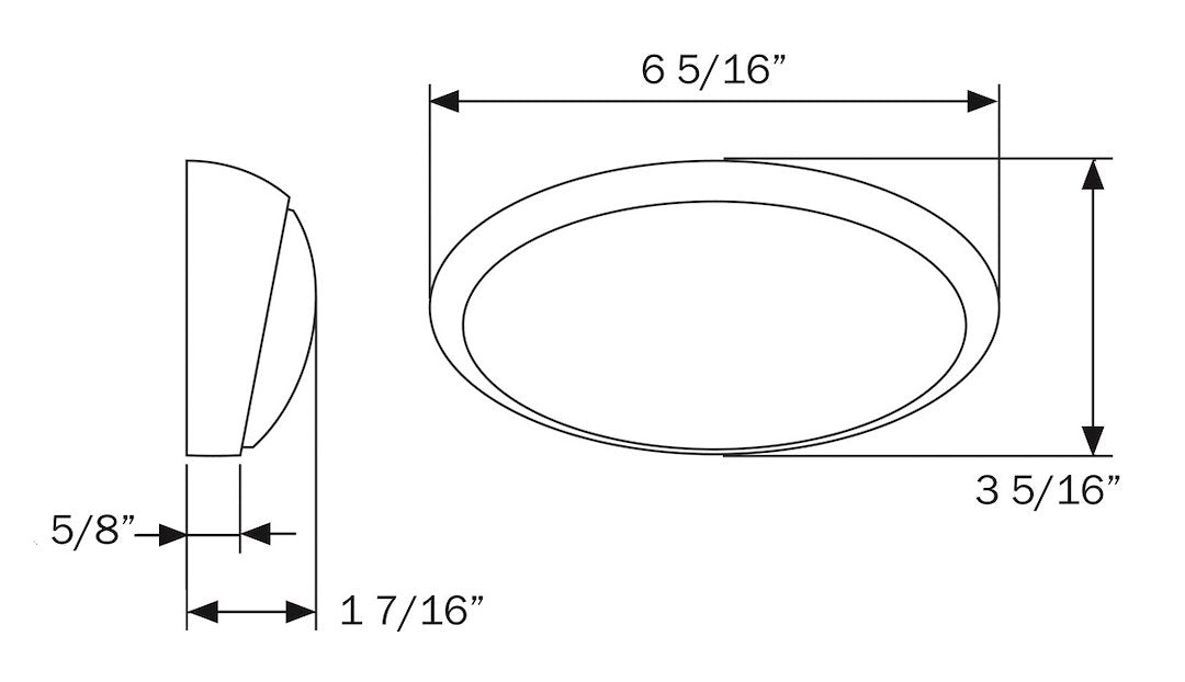Optronics Porch Light (Rvpll11cfs) – Length (In): Not Applicable