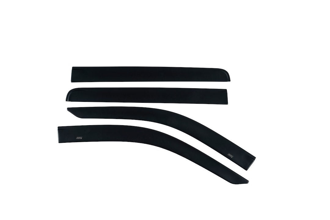 Husky 2857092 Low Profile Ventvisor Matte Black Set, 4-Piece