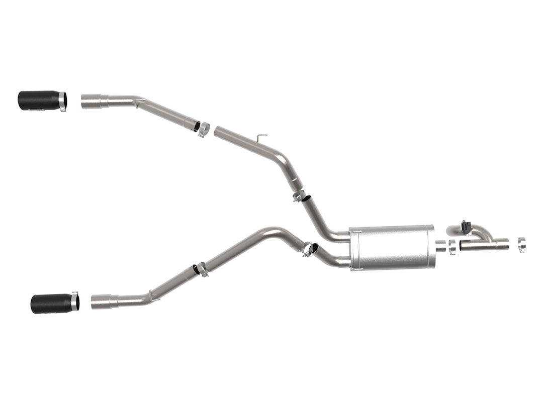 Advanced FLOW Engineering Gemini XV Cat-Back System Single Dual Exhaust System Kit 49-32083-B - image 2
