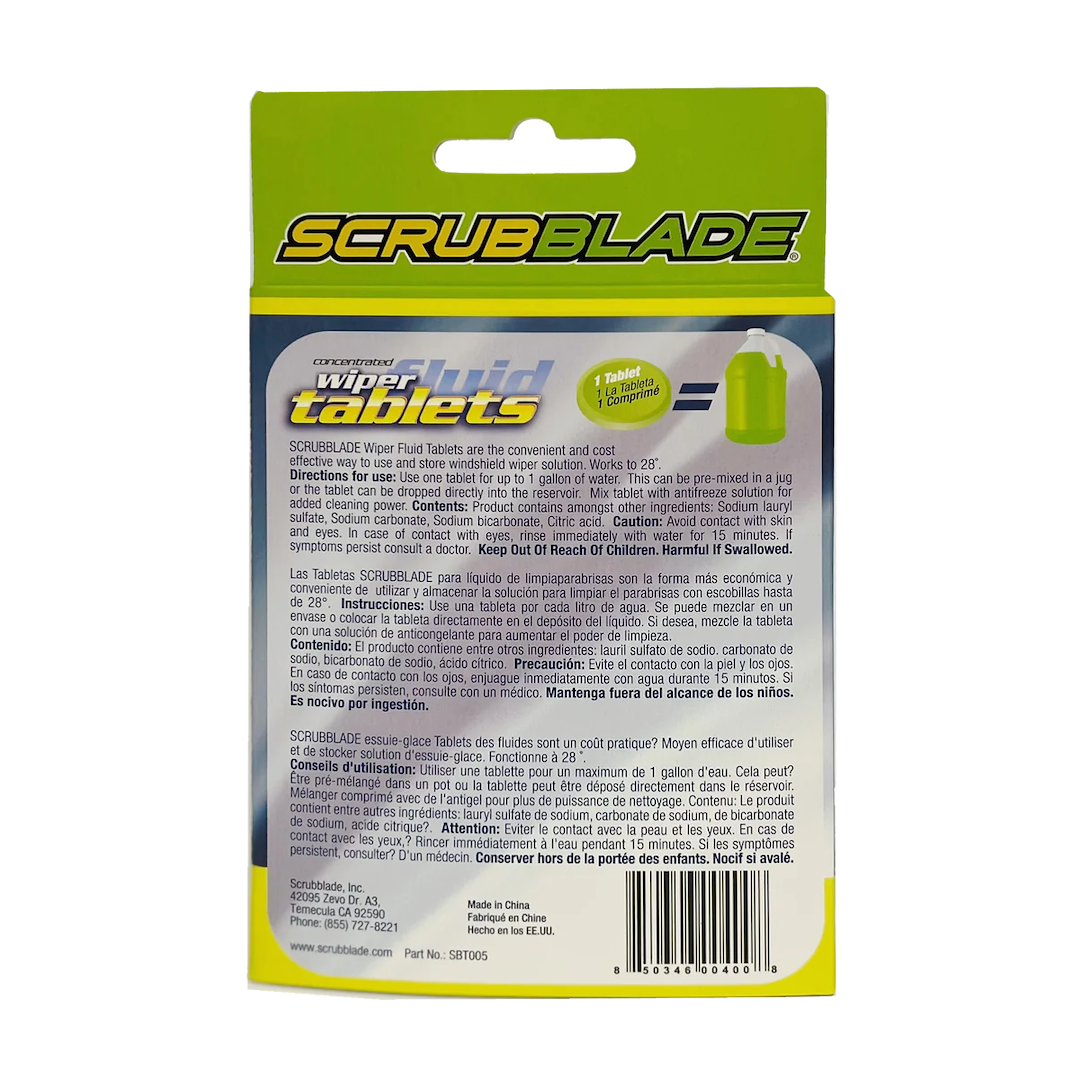 Scrubblade SBT005 Windshield Washer Fluid