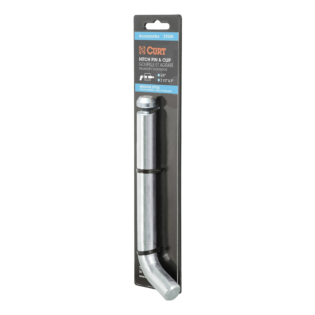 CURT Single Fully Universal 2-1/2 Inch/ 3 Inch Receiver Hitch (21506)
