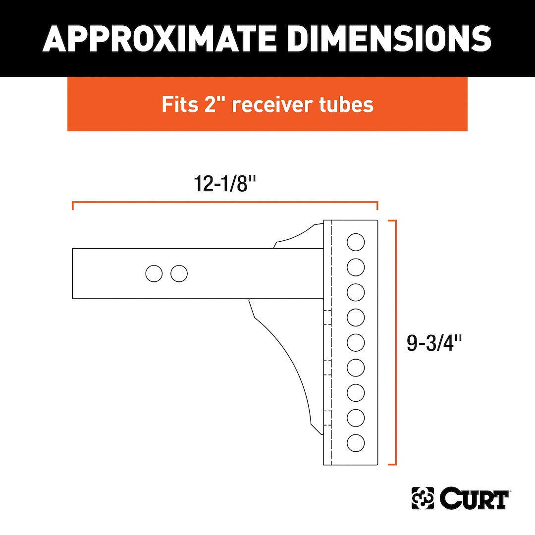 Curt 45910 Trailer Hitch Ball Mount - image 4