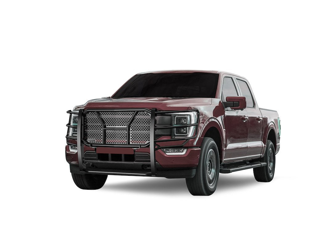 Black Horse Offroad Rugged Series Steel Grille Guard RU-FOF116-B - image 4