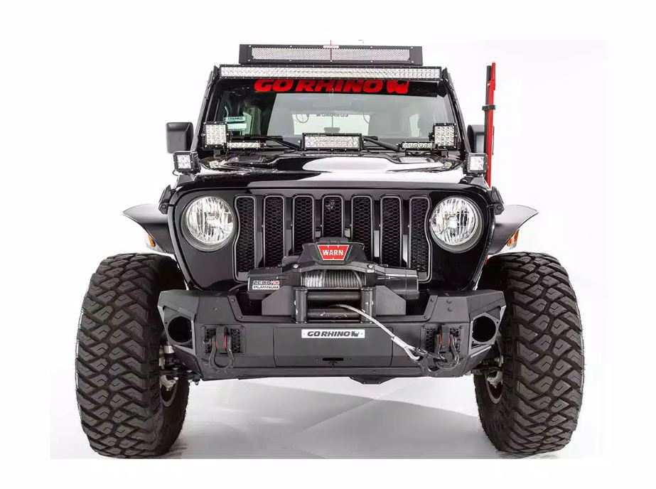 Go Rhino 230211T Trailline Winch-Ready Front Bumper