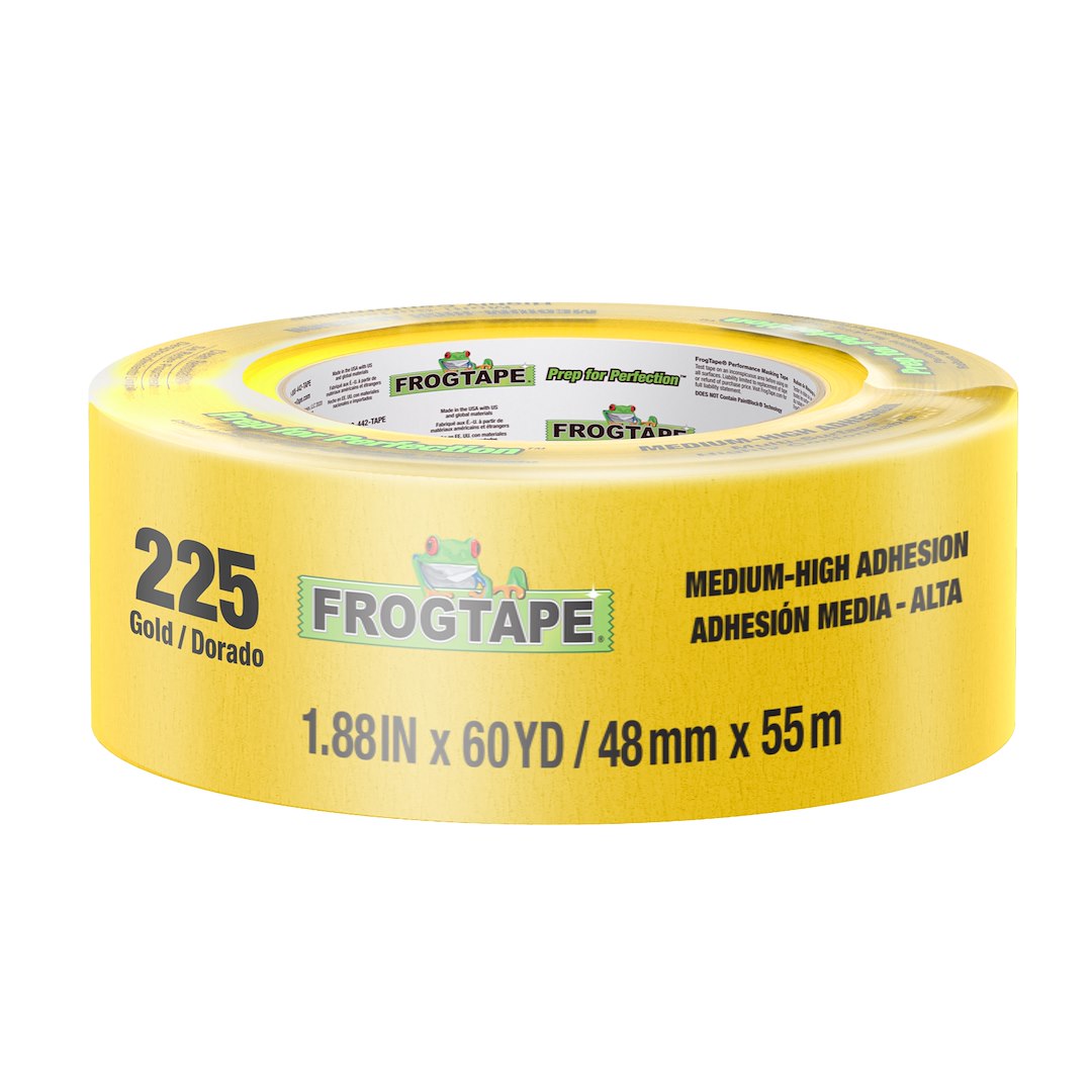 Shurtape 105376 CP 225 Gold Masking Tape, 24 Rolls