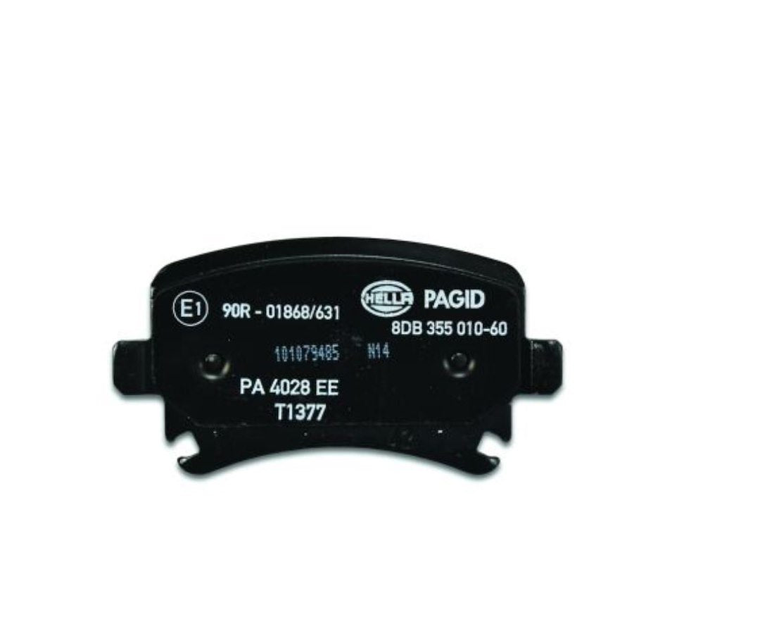 Hella Pagid 355010601 Low-Metallic Disc Brake Pad Set