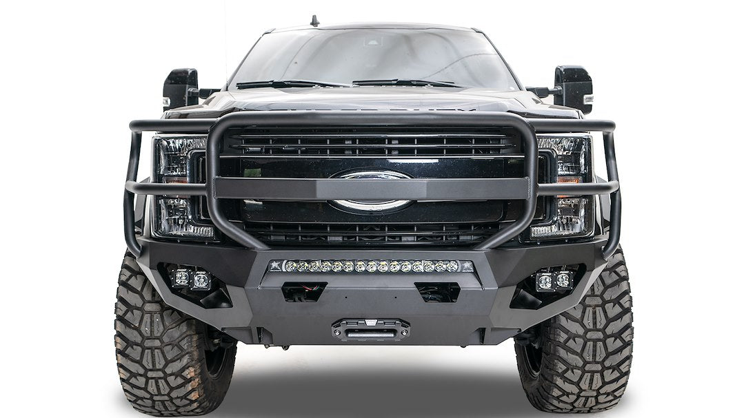 Fab Fours DR10-X2950-1 Matrix Steel Bumper for Dodge HD