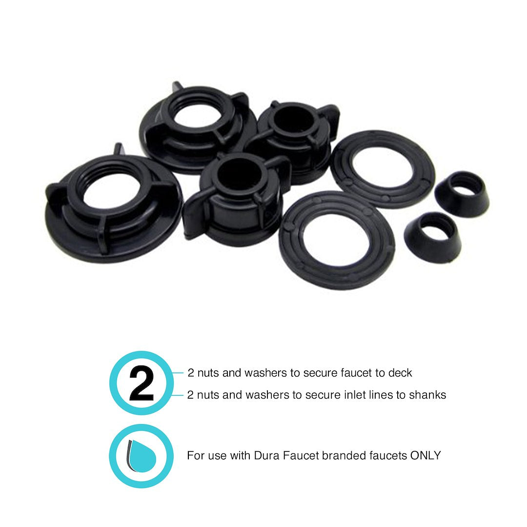 Dura Faucet Faucet Mounting Hardware (Dfrk100)