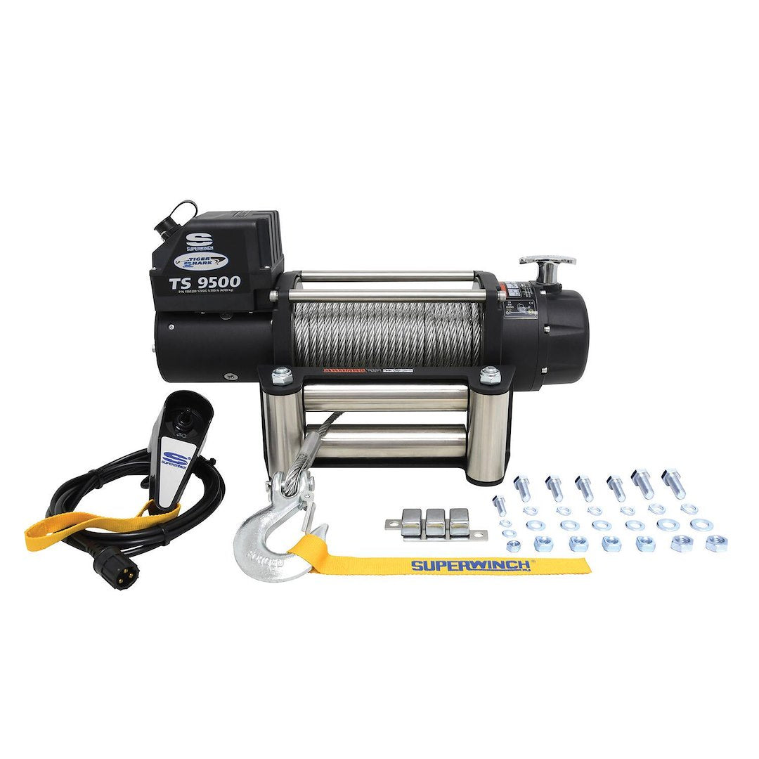 Superwinch 1595200 Tiger Shark 9,500-lb Planetary Winch