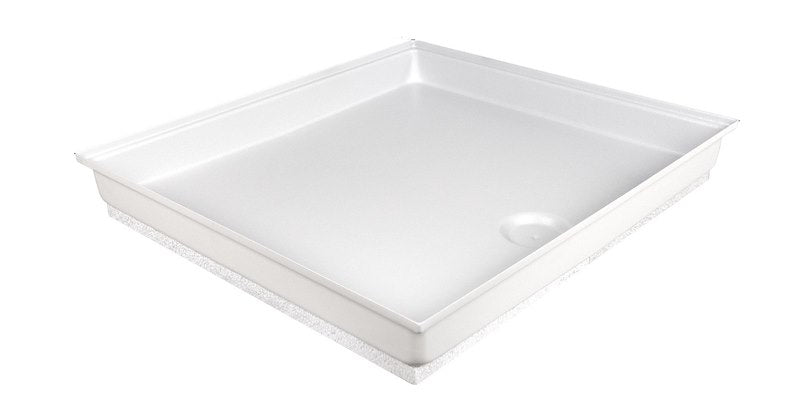 Icon 15962 SP100 27" x 24" RV Shower Pan with Center Drain