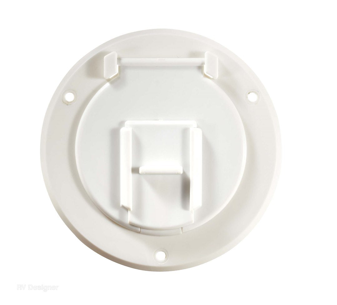 RV Designer Electrical Cord Hatch (B120) – Length: Not Applicable