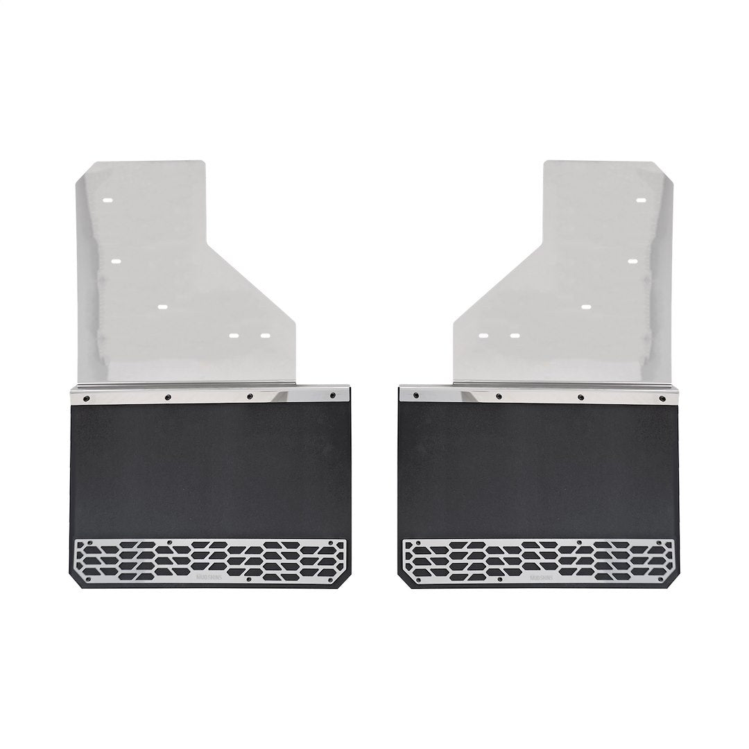 Putco 78395 Mud Skins Hex Shield Stainless Steel Mud Flaps, Set of 2