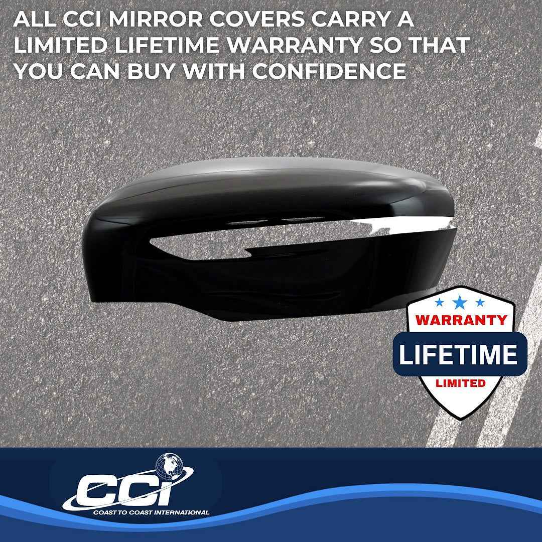Coast To Coast MC67531RBK Rogue Black Replacement Mirror Tops