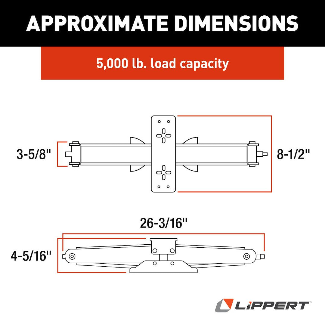 Lippert Components 285326 Leveling Jack - image 3