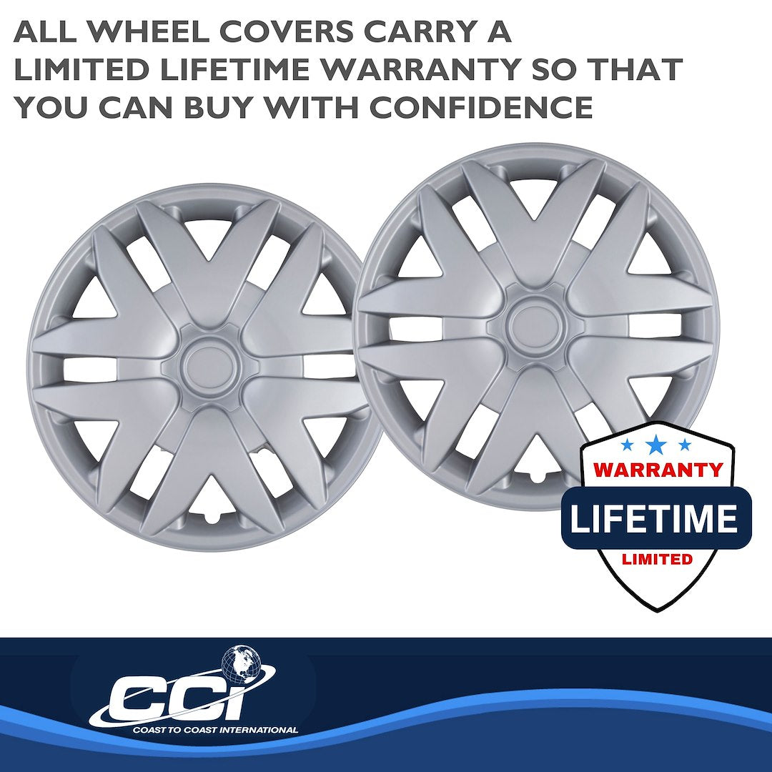 Coast To Coast 41616S Sienna Silver Split-Spoke Covers - image 3