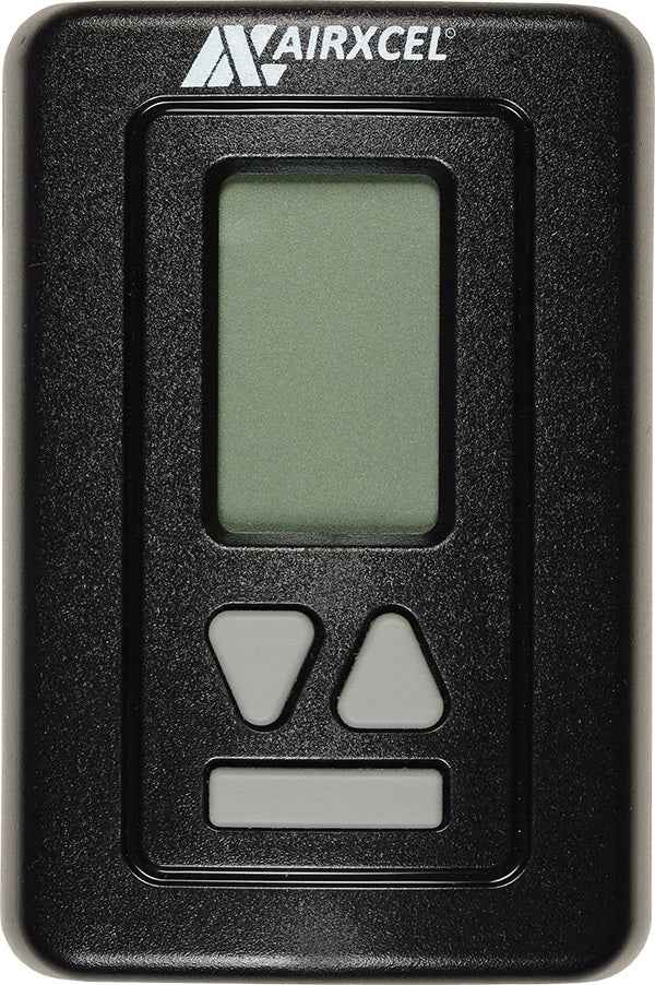 Coleman-Mach Wall Thermostat – Digital, 12V DC, Heat/Cool Control, Black