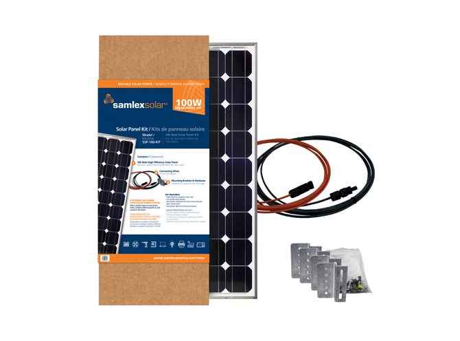 Samlex 200W Expansion Solar Kit SSP-200-KIT – Monocrystalline Rigid Panel