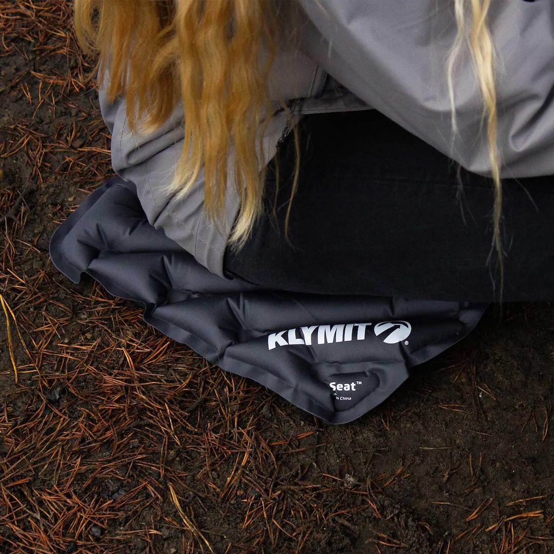Klymit 12VSGR02B V Seat Inflatable Cushion