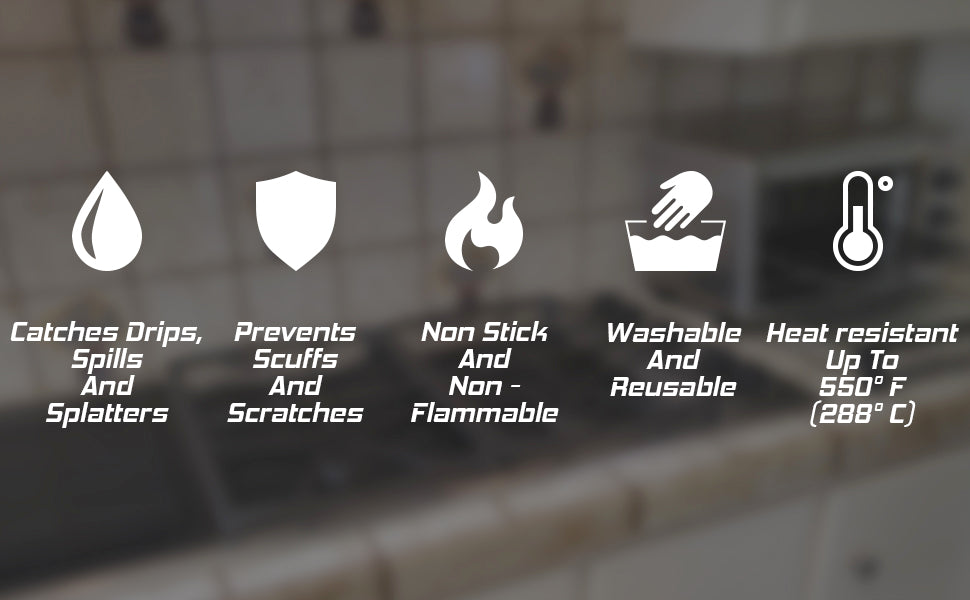 Stove Wrap Swmp200k Stove Top And Oven Protector - image 7