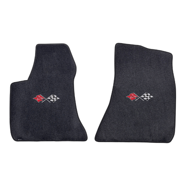Lloyd Mats by Covercraft 600572 Corvette Crossed-Flag Mats - image 1