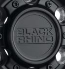 Black Rhino Wheels Alamo/ Gauntlet/ Mesa Series Wheels Wheel Center Cap CCBR45127SB - image 1