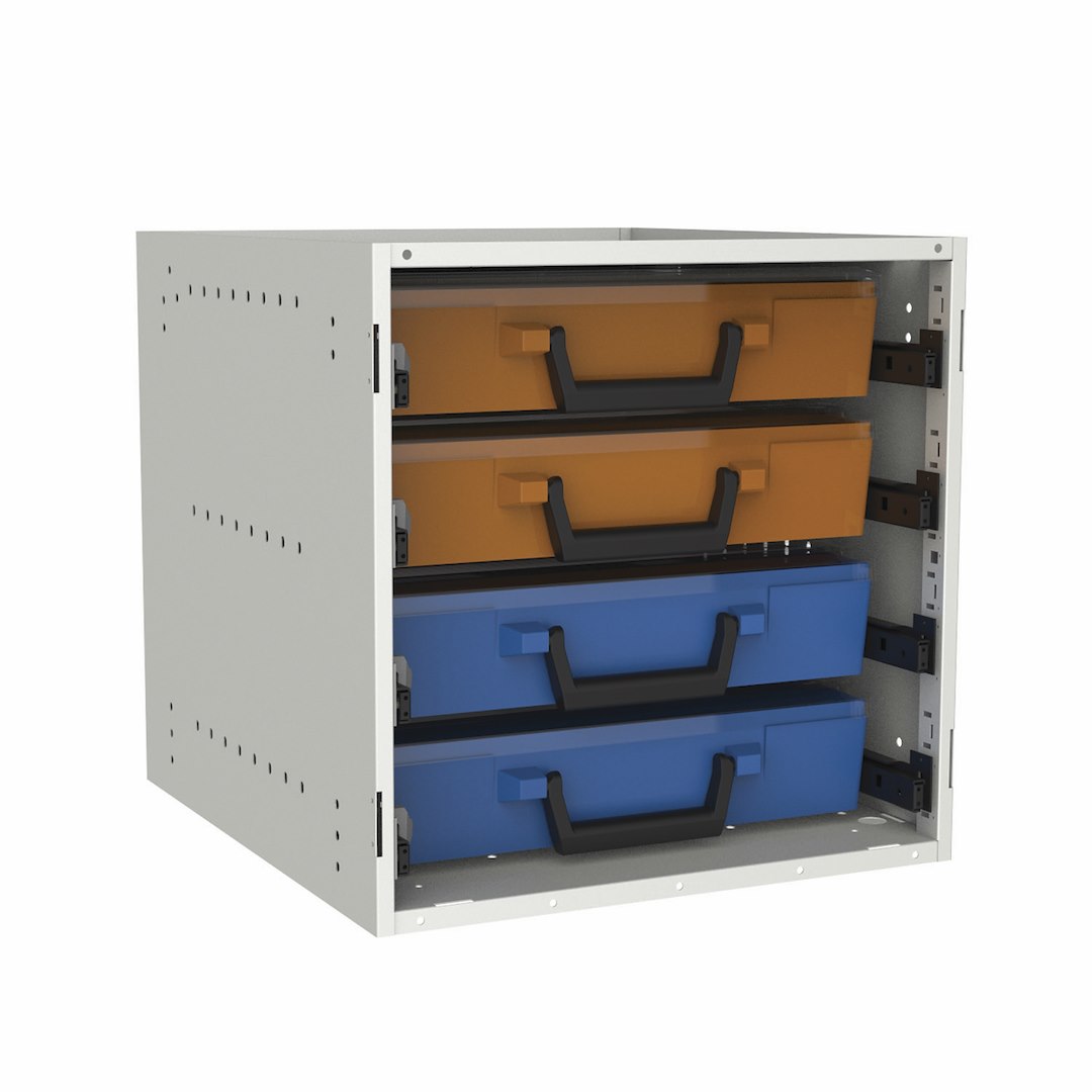 Rolacase Rcsk6/C Four-Drawer Parts Cabinet Kit