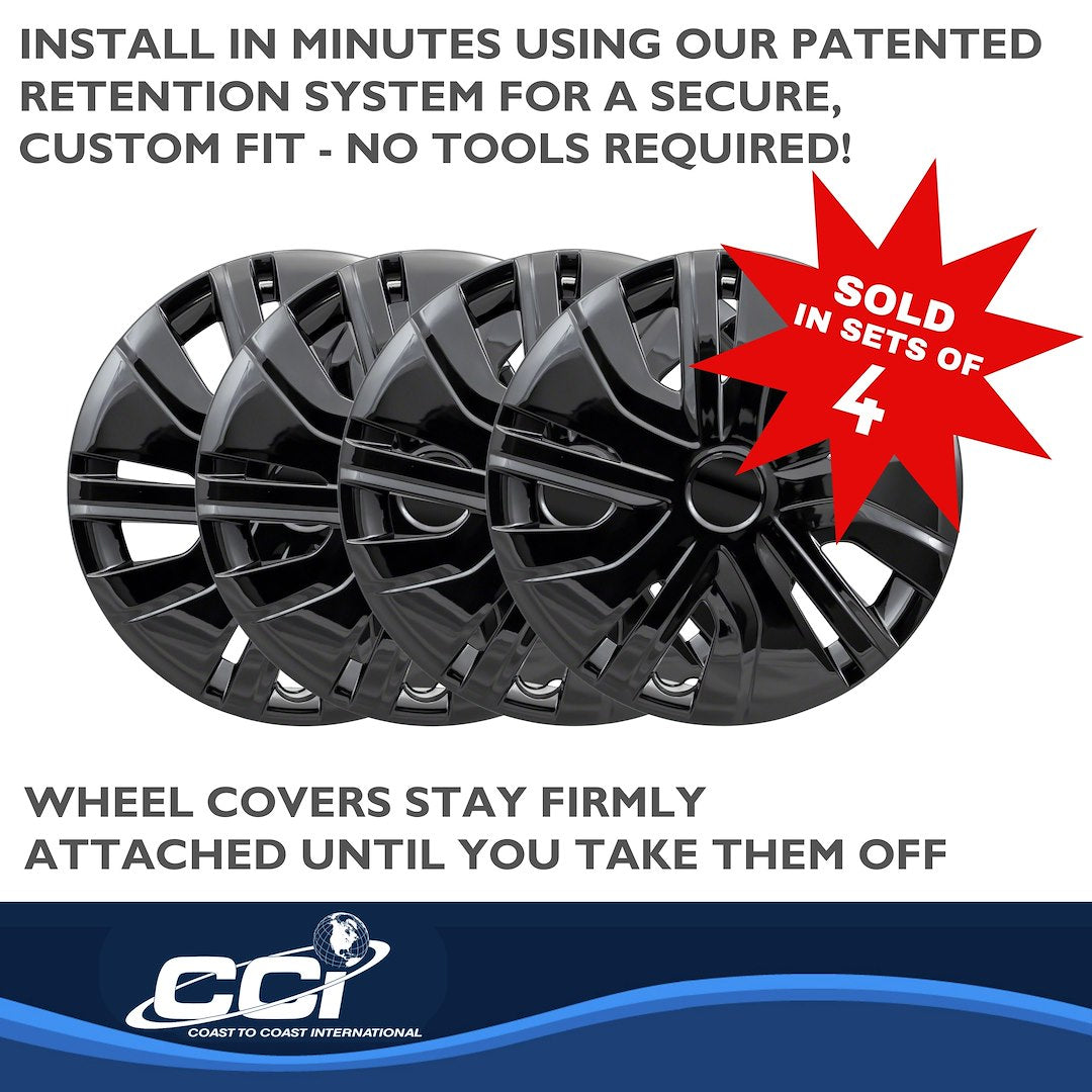 Coast To Coast 49514BLK Mirage 14-Inch Black Covers - image 5