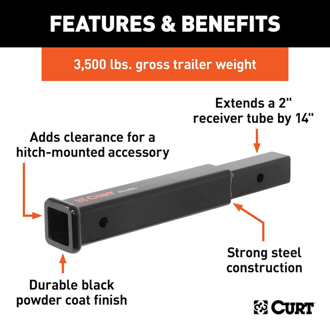 Curt 45795 Trailer Hitch Extension - image 2