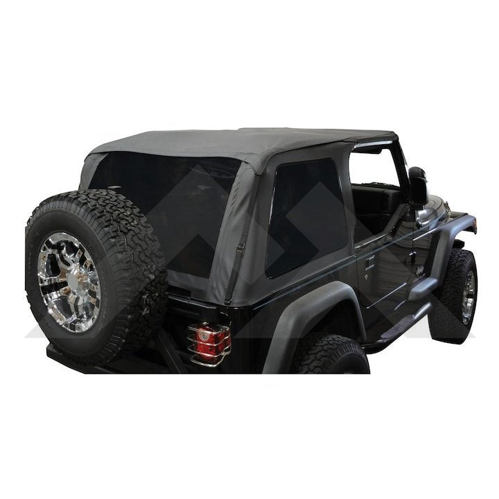 Crown Automotive BRT10135T RT Off-Road Bowless Fastback Soft Top - image 1