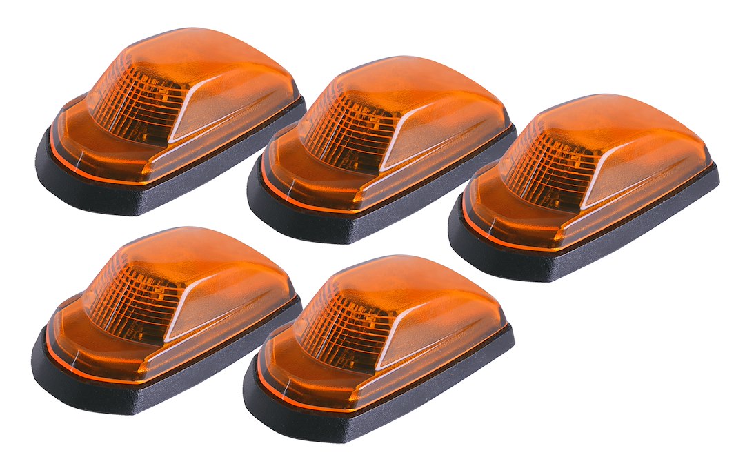 Pacer Performance 20-237 Amber LED Roof-Light Kit, 5 Lights