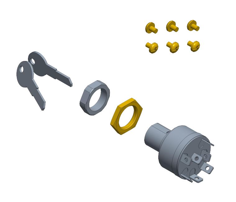 Sierra Marine Mp41000 Ignition Switch - image 3