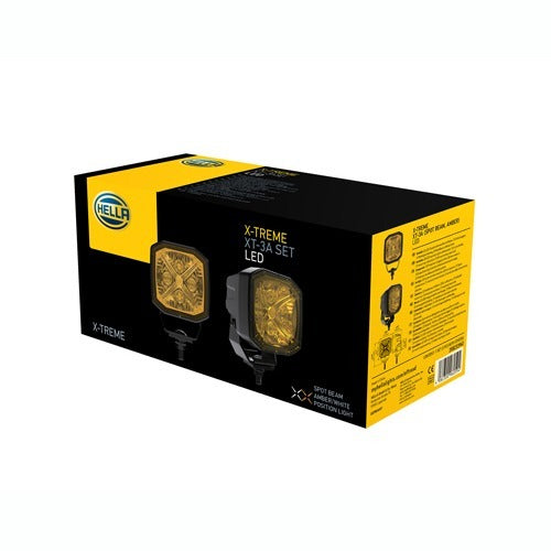 Hella 358233941 X-Treme XT-3A 60W Amber LED Spotlight