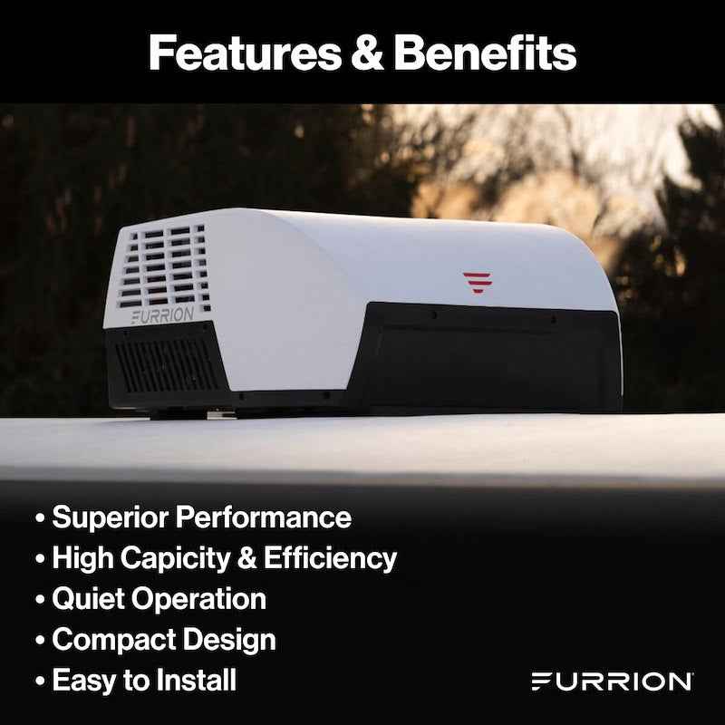Furrion Chill Cube Rooftop RV A/C 18000 BTU Ducted FACR18VSDA-PS-AM