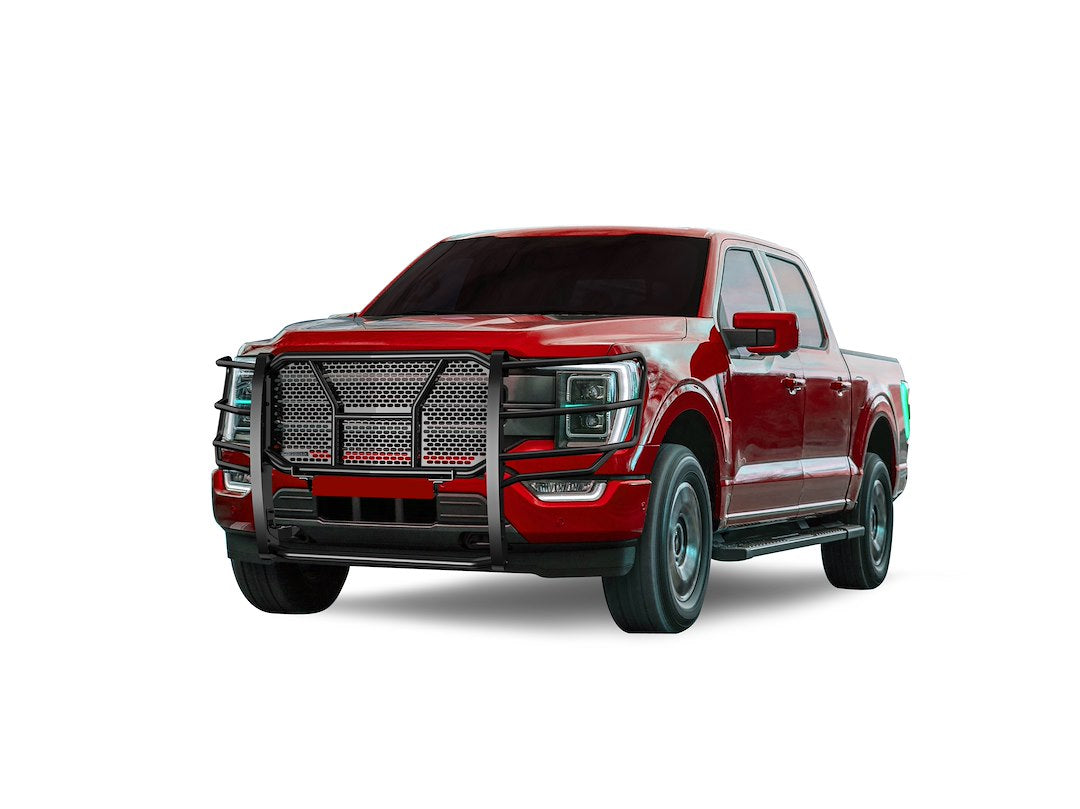 Black Horse Offroad Rugged Series Steel Grille Guard RU-FOF116-B - image 3