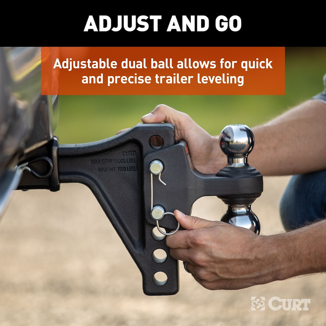 Curt 45935 Trailer Hitch Ball Mount - image 4