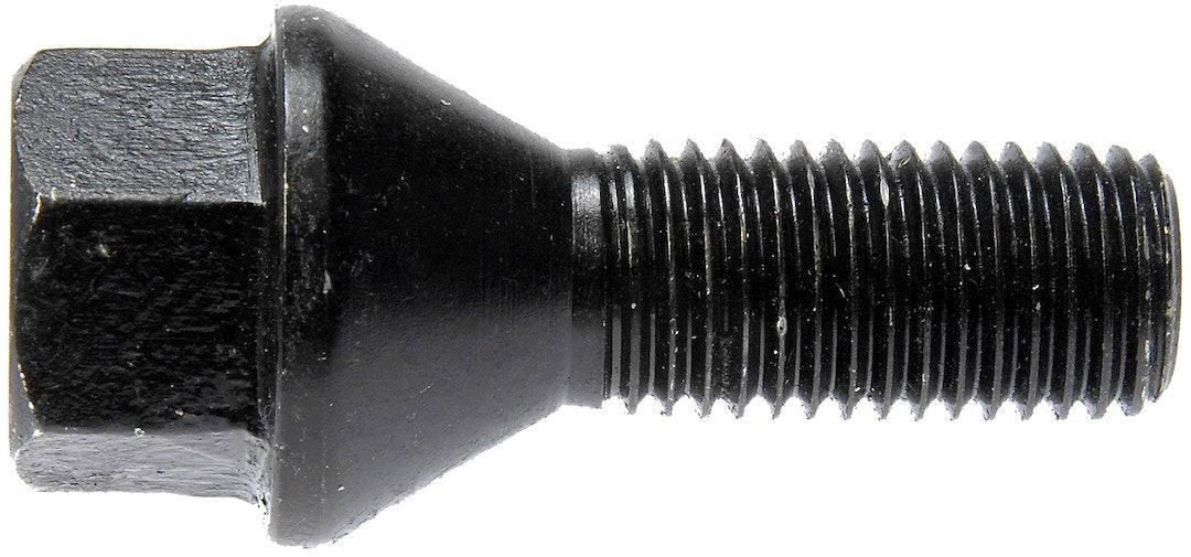 Dorman 610-574.1 M12-1.5 Black Lug Bolt, 60-Degree Seat - image 1